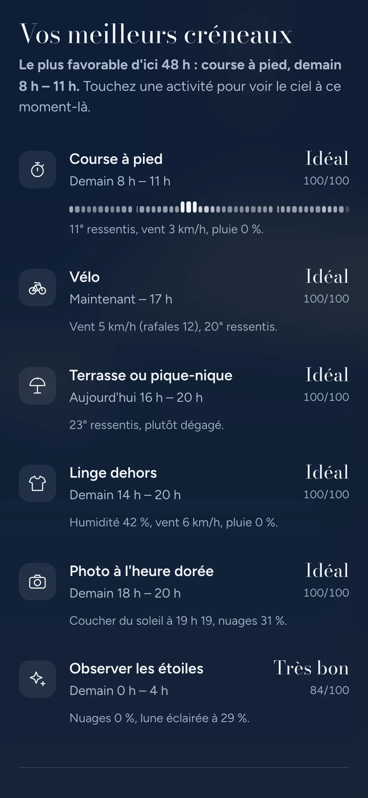 Écran 6 de Aura