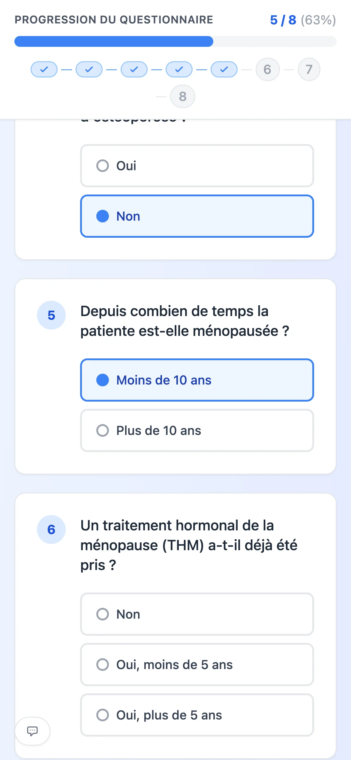Écran 7 de MenoClic