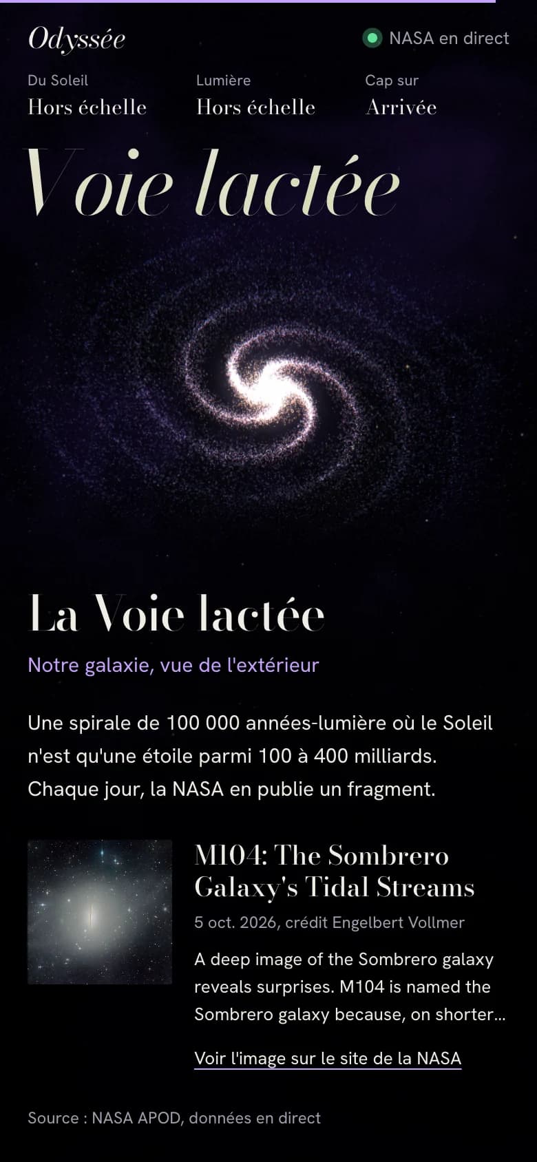 Écran 7 de Odyssée
